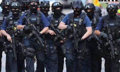 UK, Leeds, St James’s Hospital, Counter Terrorism Policing North East