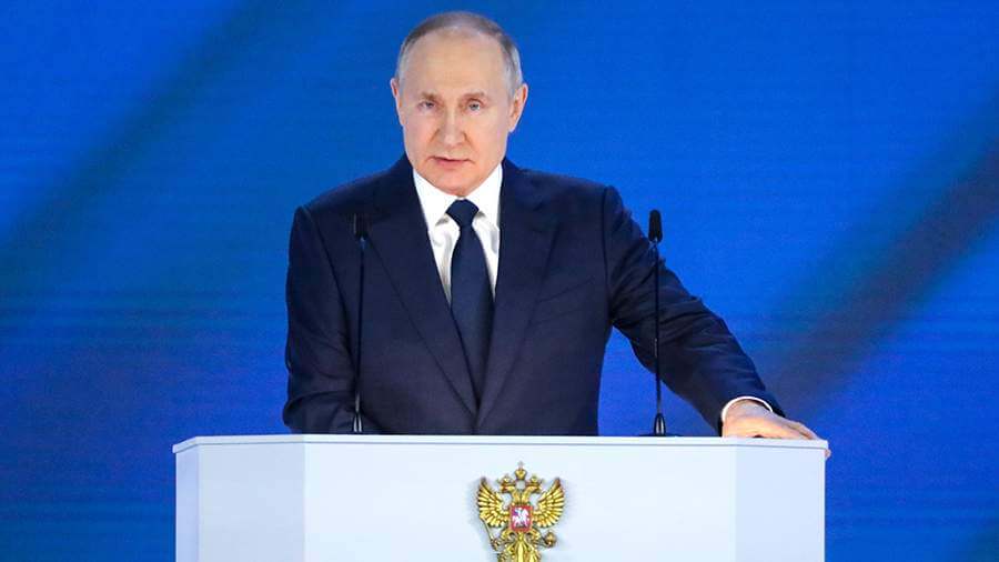 Message from President Vladimir Putin: what time to watch the broadcast today, February 21
