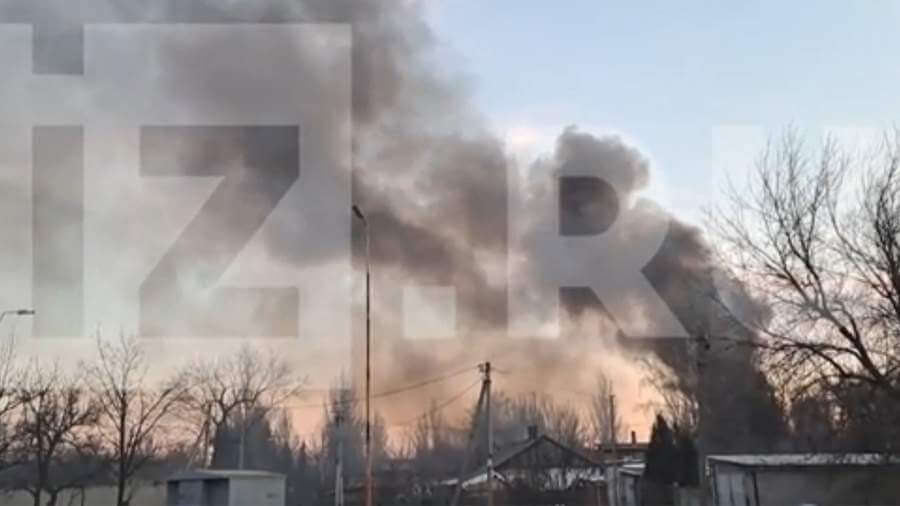 Published footage of the consequences of shelling by the Armed Forces of Ukraine Petrovsky district of Donetsk
